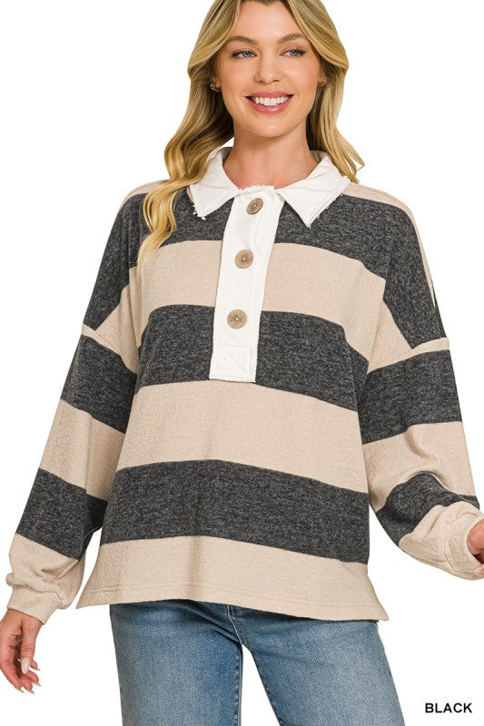 Palmer Striped Pullover