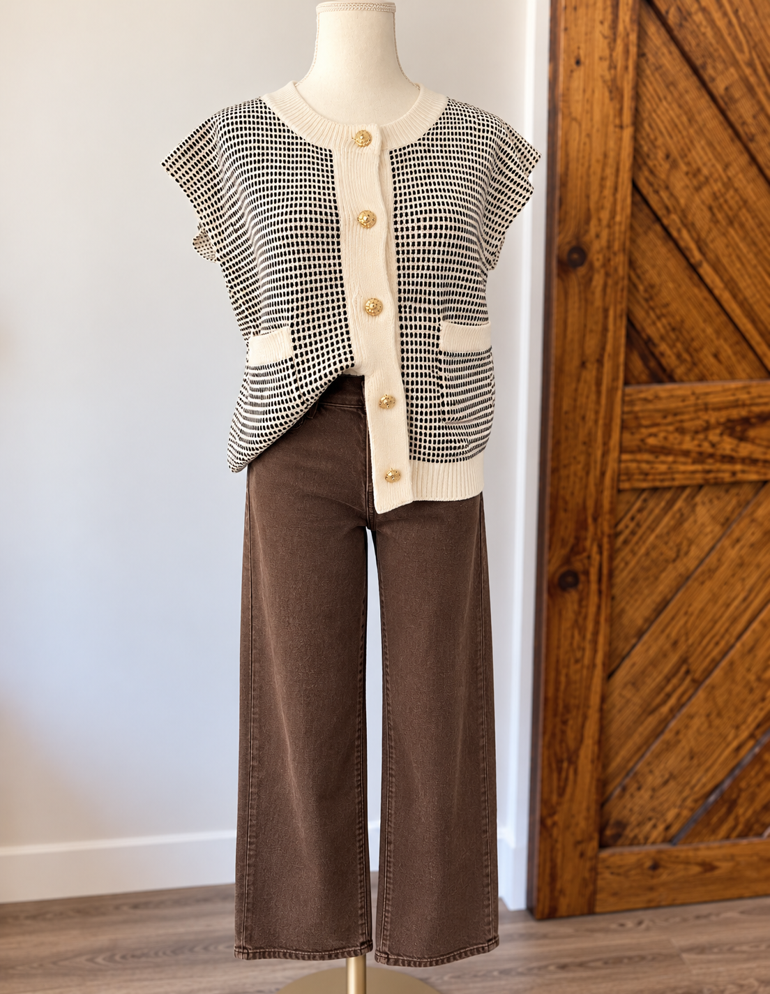 The Winslet Sweater Vest - Ships 11/4