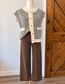 The Winslet Sweater Vest - Ships 11/4