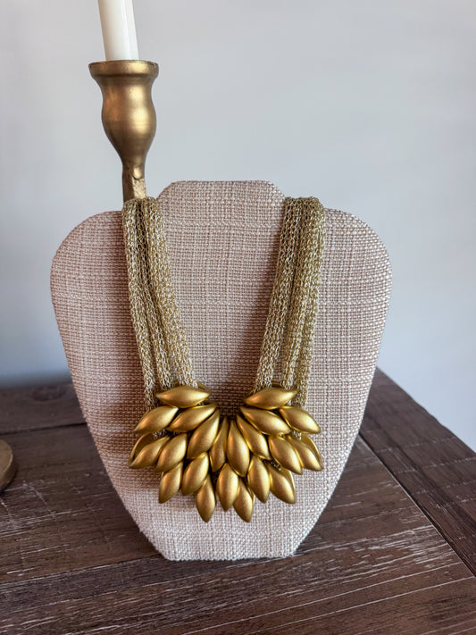 Gold Statement Necklace