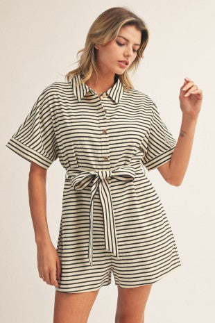Striped Romper