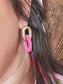 Gold and Pink Beaded Links