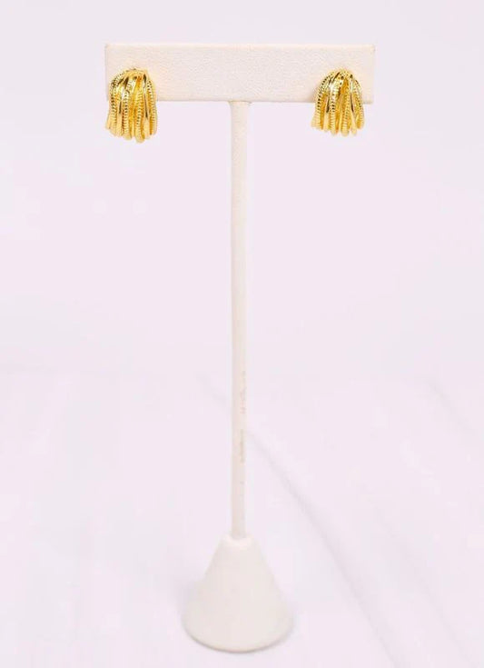 Newton Hoop Earring Gold