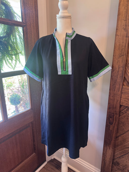 Navy Stripe Dress