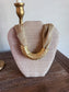 Gold Fabric Necklace