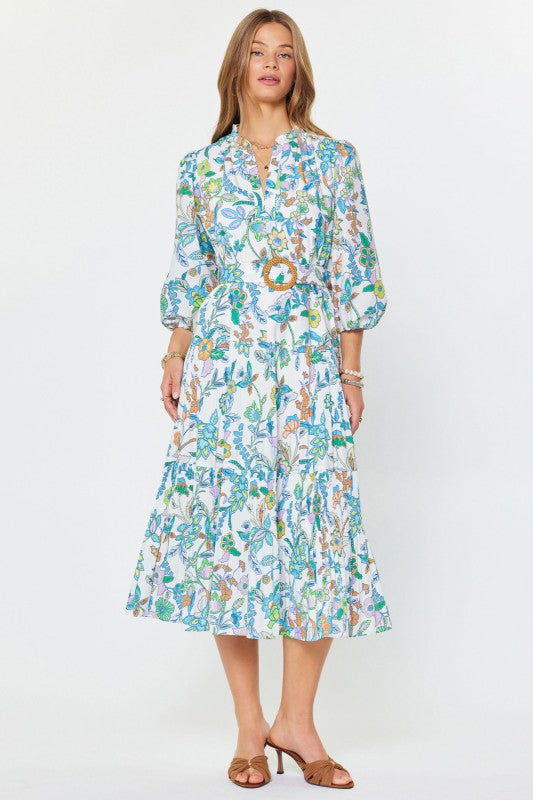 Spring is Calling Belted Dress