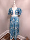 Blue and White Dreams Dress