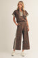 The Hollis Printed Pant Set - Ships 11/4