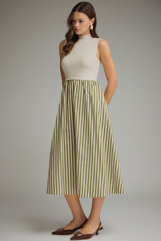 Greenbrier Stripe Dress