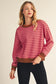 Poppy Stripe Top