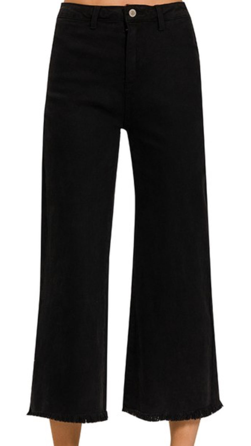 Black High Rise Denim