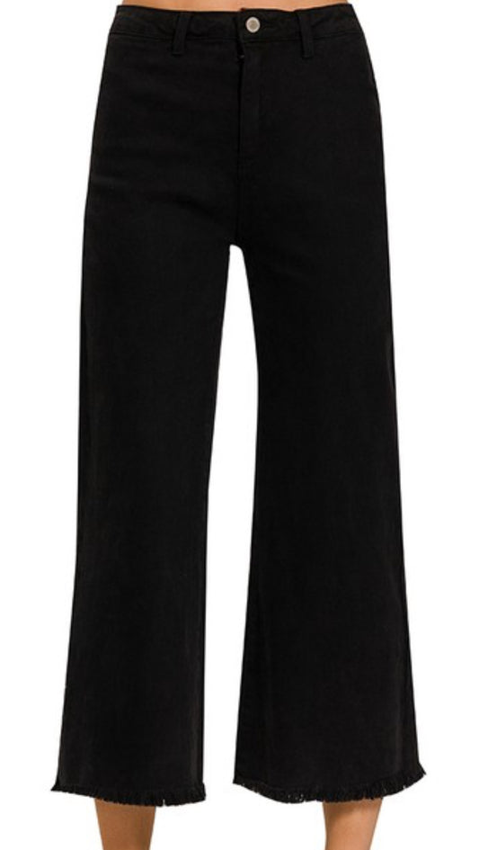 Black High Rise Denim
