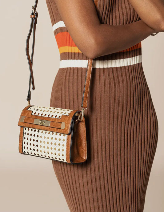 Etta Rattan Crossbody