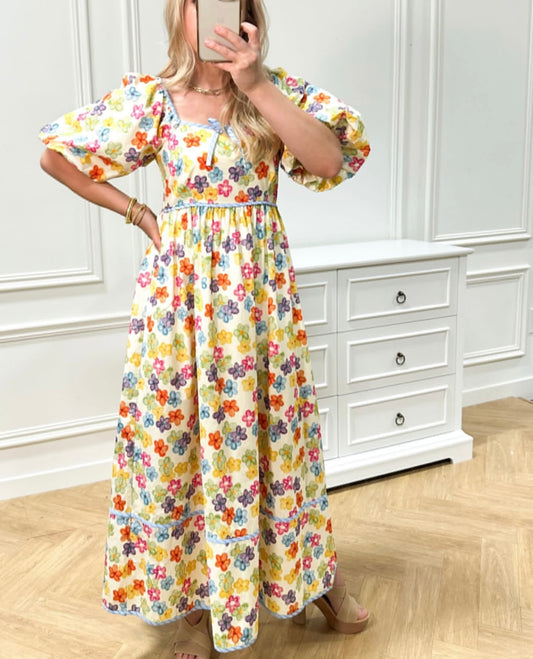Pop of Spring Maxi Dress