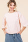 Pink Stripe Top