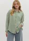 Green Striped Top