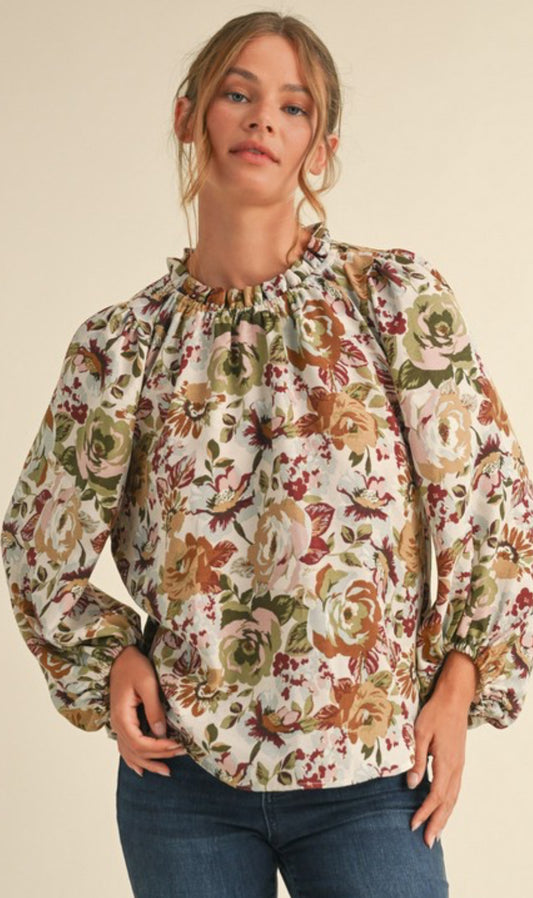 Loving Floral Top