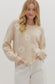Flower Sweater Beige