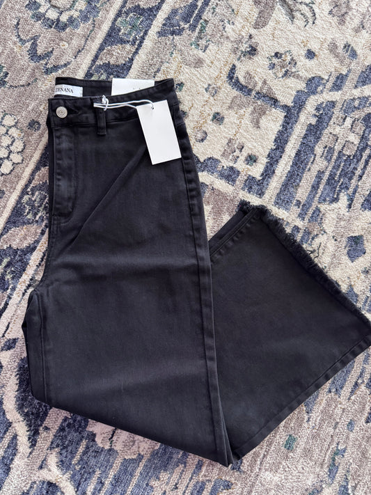 Black High Rise Denim