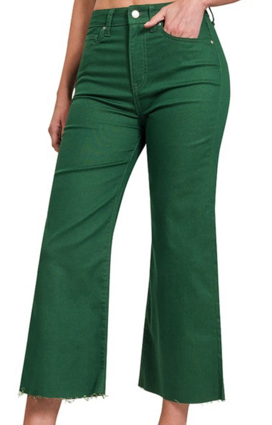 Dark Green Pants