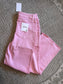 Pink High Waisted Jeans