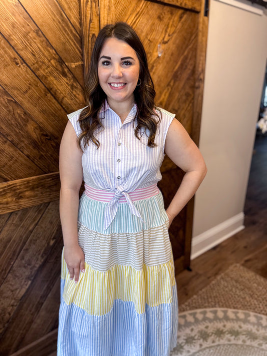 Spring Time Midi Dress