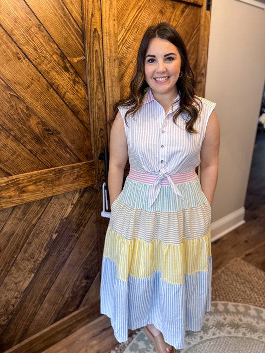 Spring Time Midi Dress