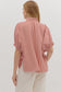 Red Scalloped Top