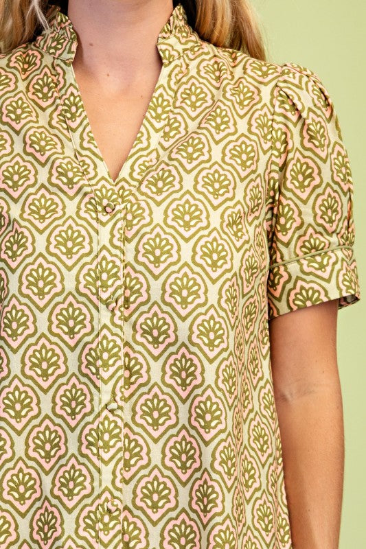 Matcha Midi Dress