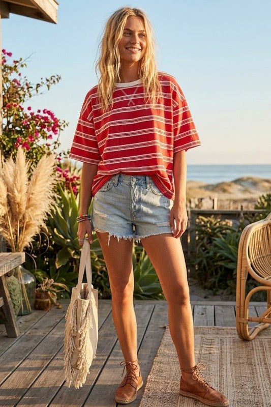 Americana Striped Tee
