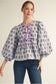 Lavender Peplum Top