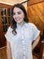 Textured Button Down Top