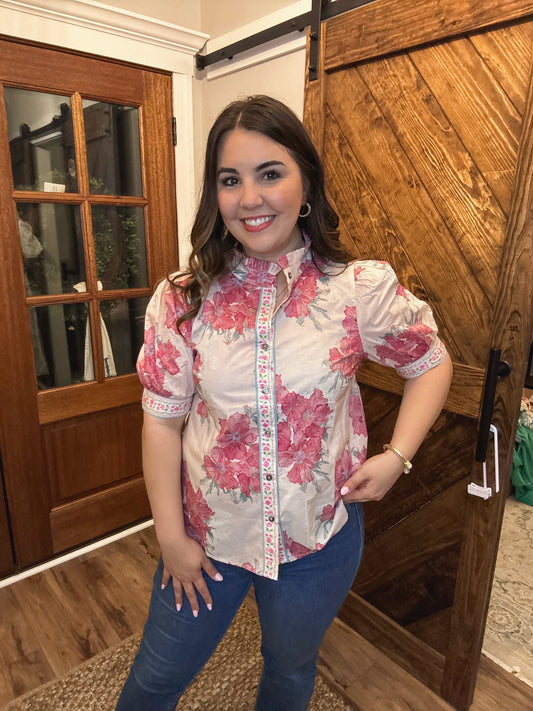 Soft Blossom Blouse