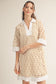 Taupe Crochet Dress