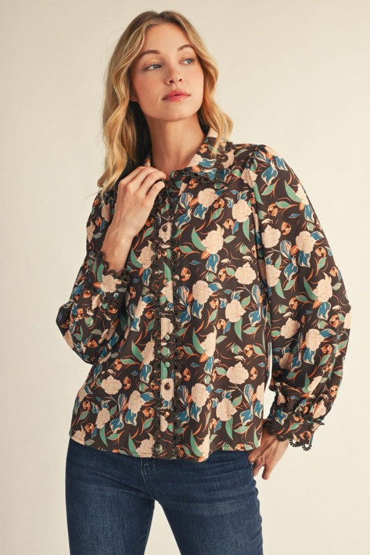 Autumn Rose Blouse