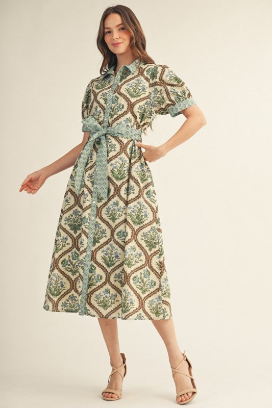 Willow Grove Midi Dress