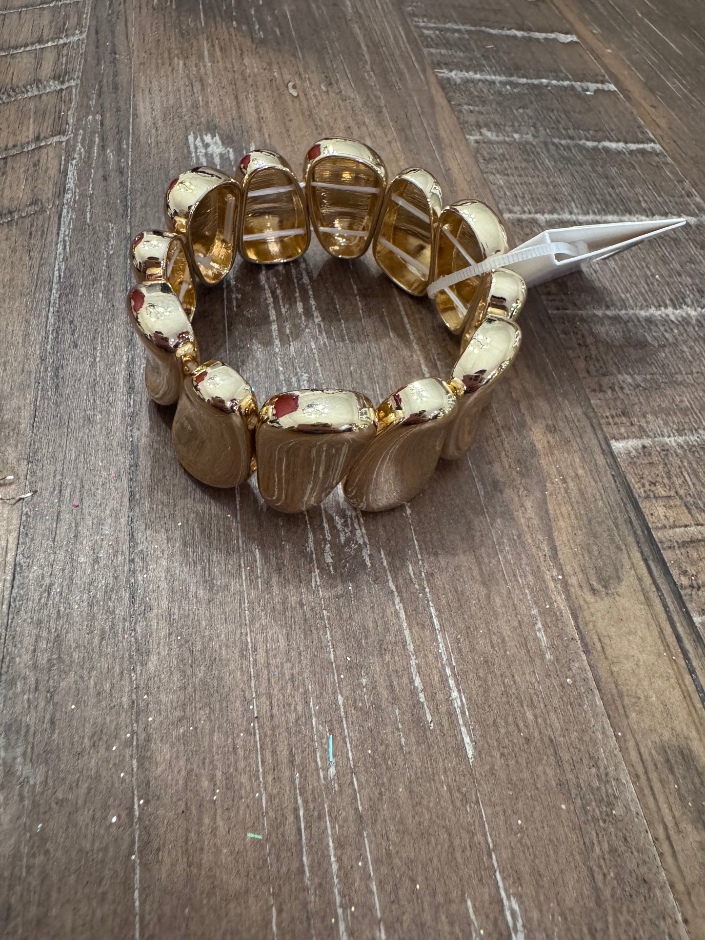 Gold Stretch Bracelet