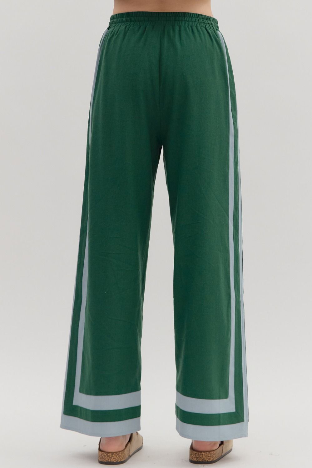 Emerald Stripe Set