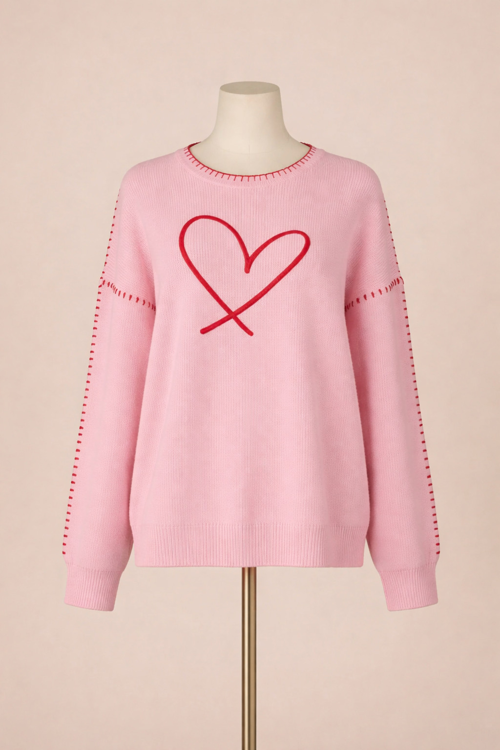 Love Stitch Sweater - Ready for Pickup / Ship 1/16