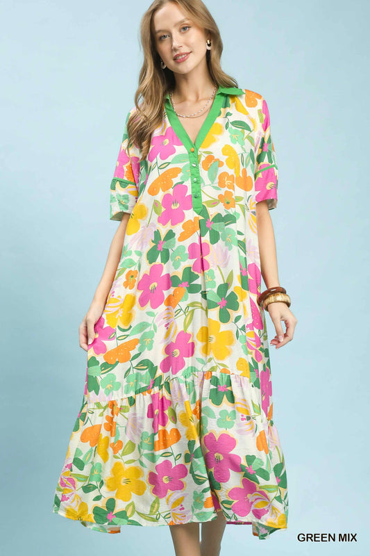 Spring Flowers Midi