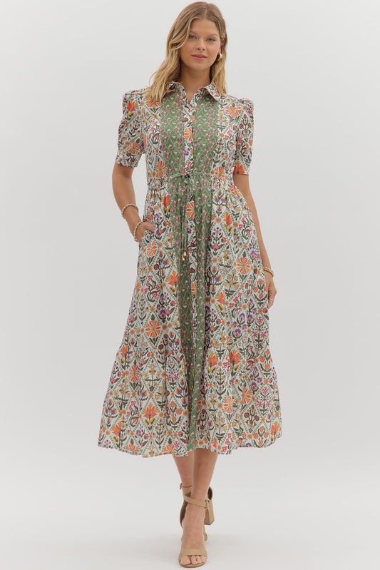 Fall Florals Midi
