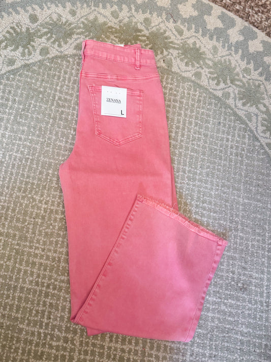 Back to Basics Straight Wide Pants