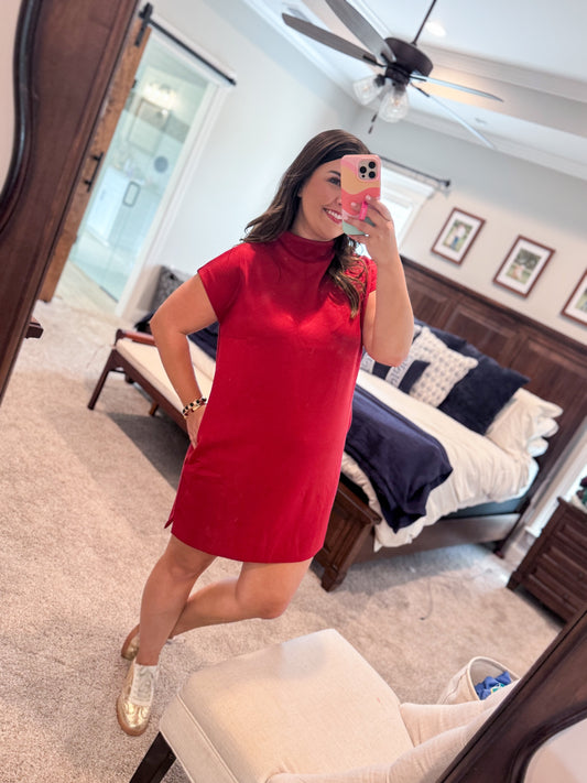 Brick Mock Neck Mini