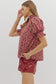 Terra Cotta Stripe Top
