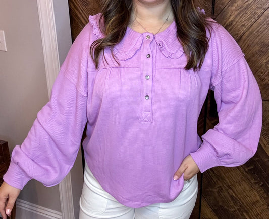 Lavender Fields Top