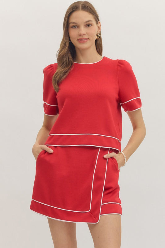 Red and White Set