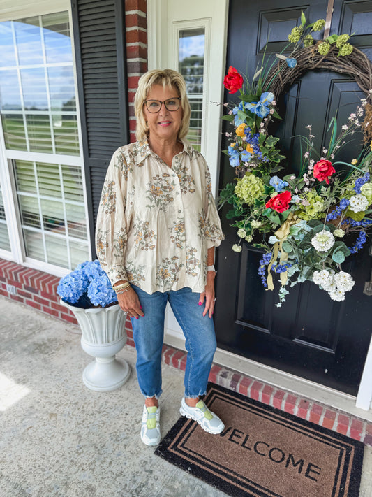 Glimpse of Fall Blouse