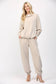 Modal Cowl Neck Sweatshirt