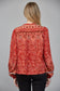 Brick Floral Top