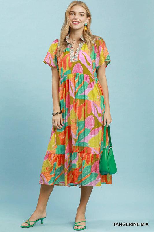 Sunset Palms Midi